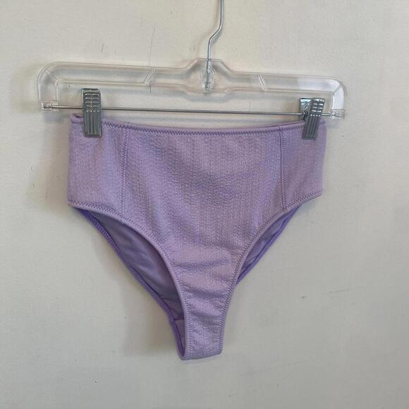 TRIANGL purple high rise bikini set sz S - Picture 4 of 8